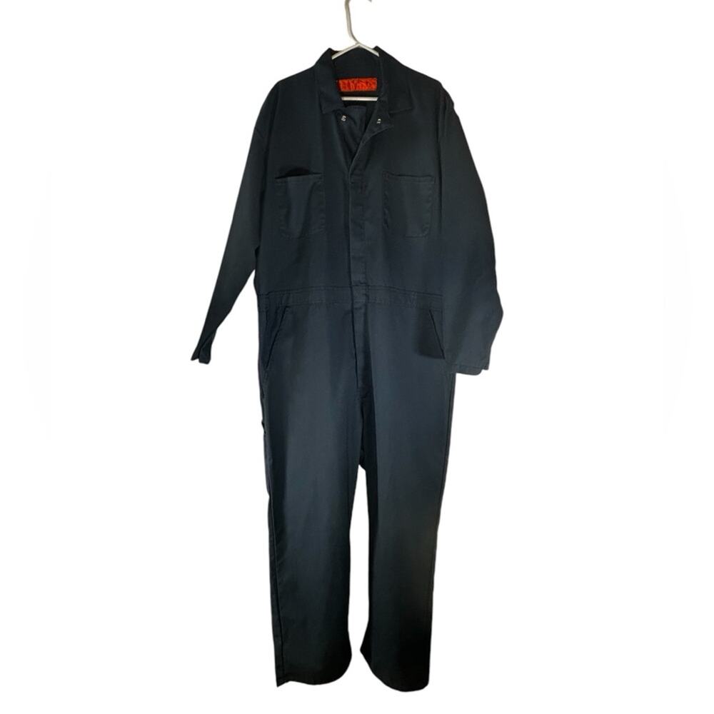 Red Kap Blue Twill Coveralls Size 50 R
